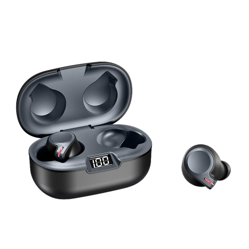 TWS Bluetooth V5.0 Touch Control Wireless Earbuds In-ear Headphones with LED Display TWS Bluetooth V5.0 Touch Control Wireless Earbuds In-ear Headphones with LED Display